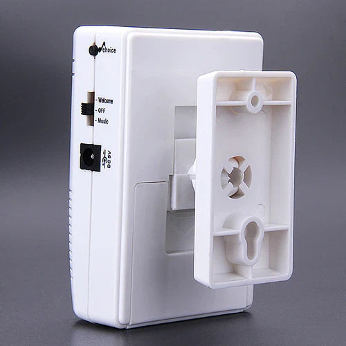 جرس بمستشعر حركة - أبيض