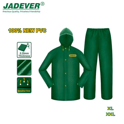 معطف مطري مع بنطلون