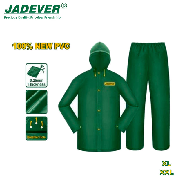 معطف مطري مع بنطلون