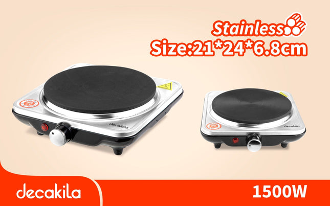 Decakila Single Burner 1500W Cooktop