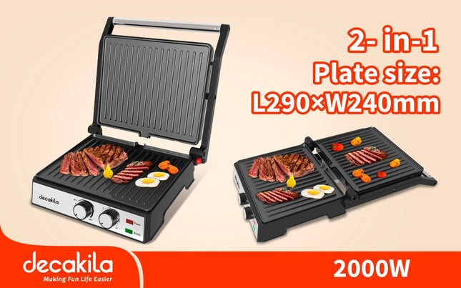 Decakila 2000W Electric Grill