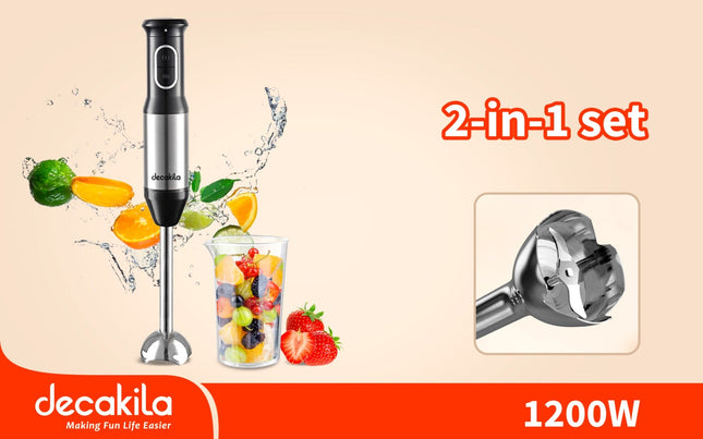 Decakila 2-in-1 Hand Blender 1200W