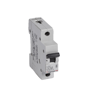 LEGRAND Electric Items RX3 AUTOMAT C 32A 1P 1M 6 / 6KA || قاطع كهربائي