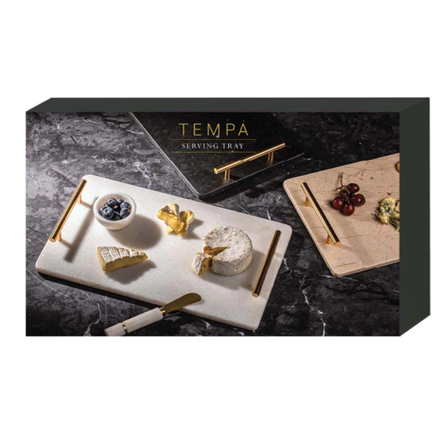 EMERSON BLACK LONG RECTANGLE SERVING BOARD