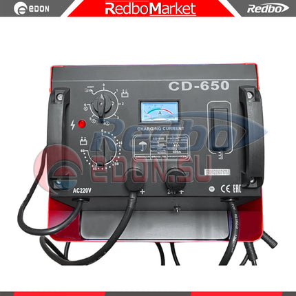 Edon CD-650 جهاز شحن وبطارية للسيارات