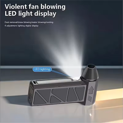 بلور هواء محمول عالي الجودة – ميني تربو جيت فان (قابل للشحن)