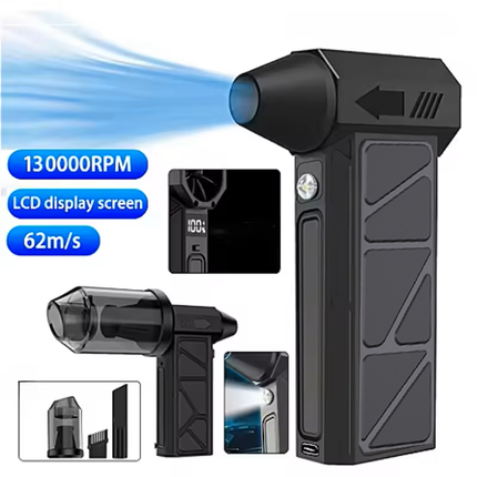 بلور هواء محمول عالي الجودة – ميني تربو جيت فان (قابل للشحن)