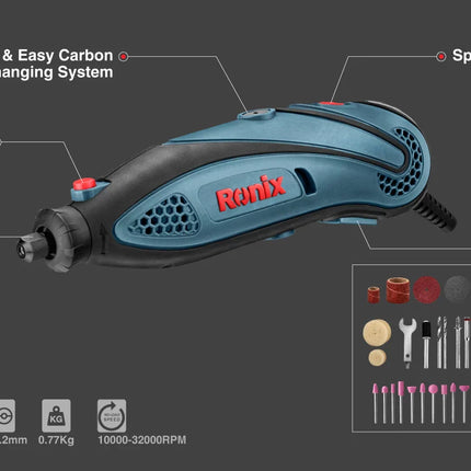 Dremel with RONIX tools
