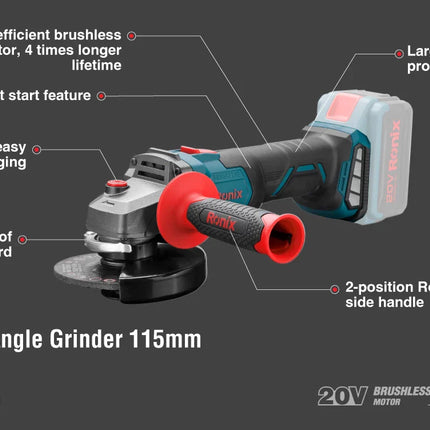 صاروخ شحن بطارية ماستر (بون بطارية وشاحن) RONIX 8901  V20