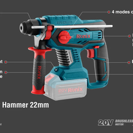 Master Rechargeable Hammer Drill from RONIX
