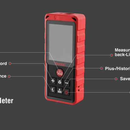 RONIX 50m Laser Meter