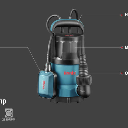 RONIX 1/2 HP Submersible Pump