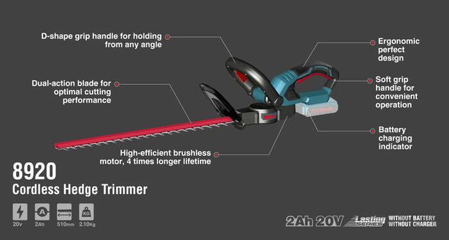 منشار تشذيب شجر شحن  RONIX 8920  V20