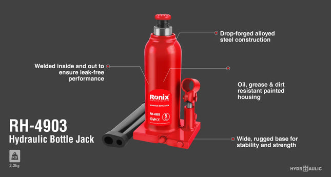 جك زيت 5 طن   RONIX RH-4903