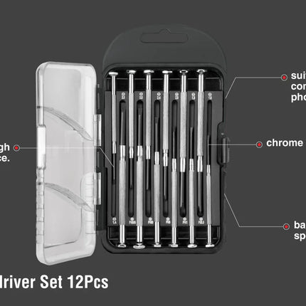 RONIX 12-piece Watch Screwdriver Set
