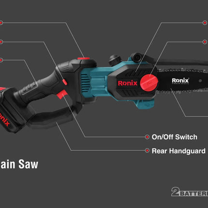 RONIX 20V Cordless Chainsaw