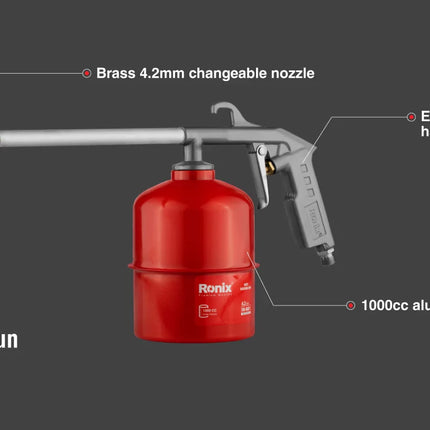 Red diesel injector from RONIX