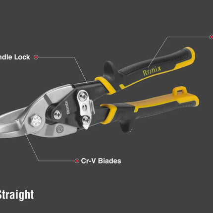 مقص صاج مستقيم  RONIX RH-3904