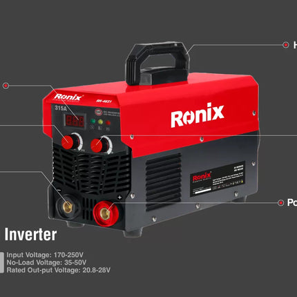 ماكينة لحام 250 امبير  RONIX RH-4631 INV