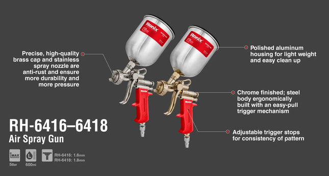 فرد تظليل طاسة ستانلس RONIX RH-6416