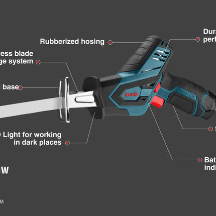 Cordless Reciprocating Saw from RONIX