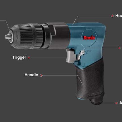RONIX 10mm Automatic Air Impact Wrench