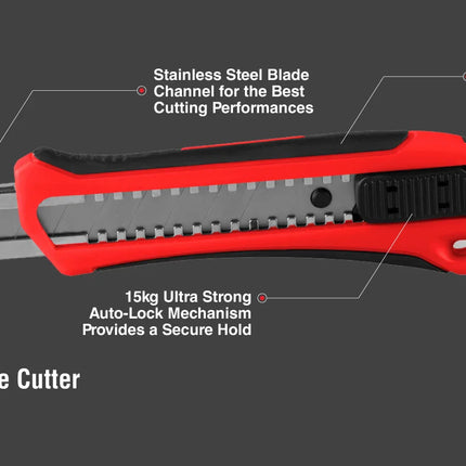 RONIX 18mm Heavy Duty Snap-Off Knife