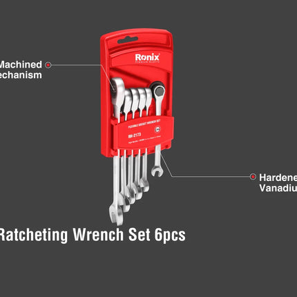 طقم شق طقطيقة  6 قطع  RONIX RH-2173