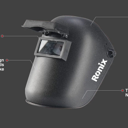 وجه لحام قلاب RONIX RH-9009واقي