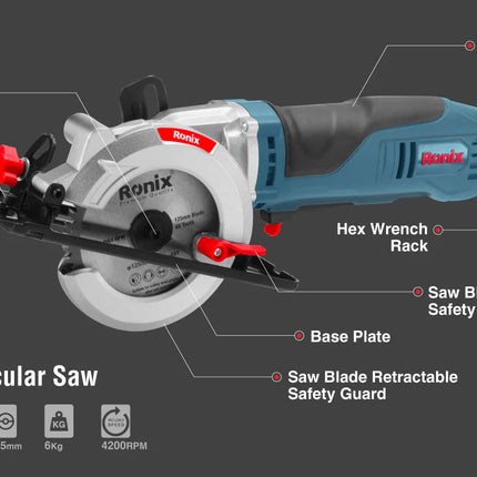 RONIX 5" 710W Wood Tile Cutter