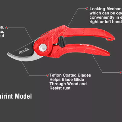 RONIX 5" 1400W 125MM Angle Grinder