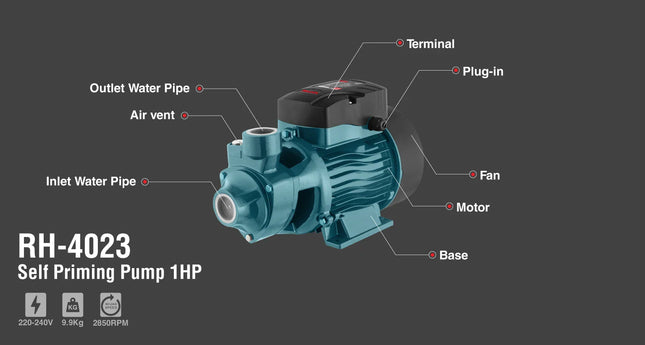 مضخة جت  1 حصان RONIX RH-4023
