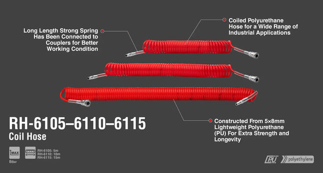 بربيش هواء زمبرك 15م   RONIX RH-6115