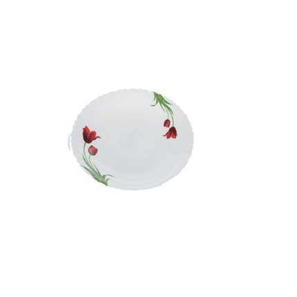 Mega Hardware Plate rounded deep dish||وعاء