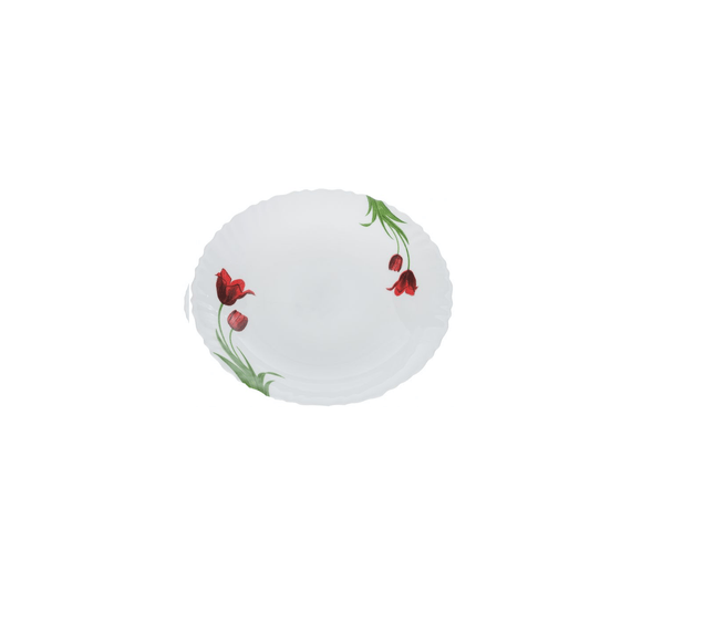 Mega Hardware Plate rounded deep dish||وعاء