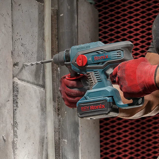 دريل همر شحن بطارية ماستر RONIX 8910  V20