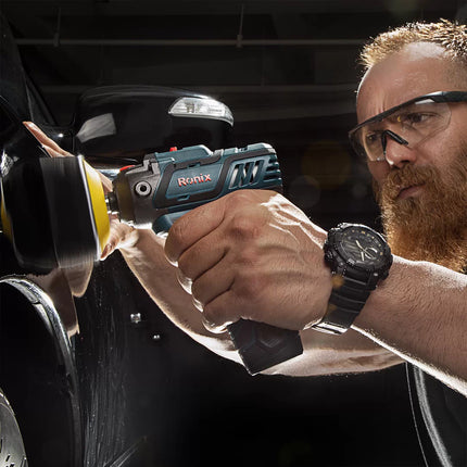 RONIX rechargeable drill, polisher, and sander