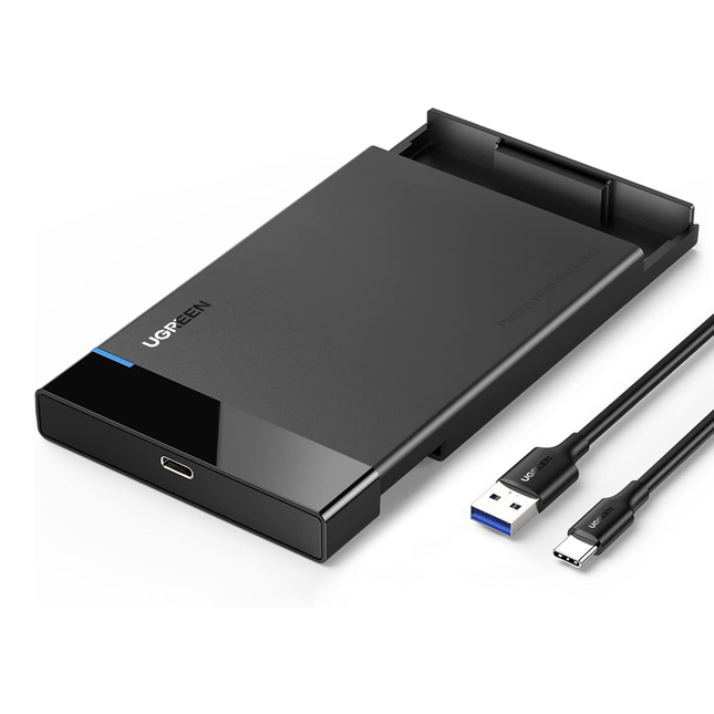 علبة القرص الصلب 2.5 بوصة | UGREEN USB C 2.5 SATA III | 50743