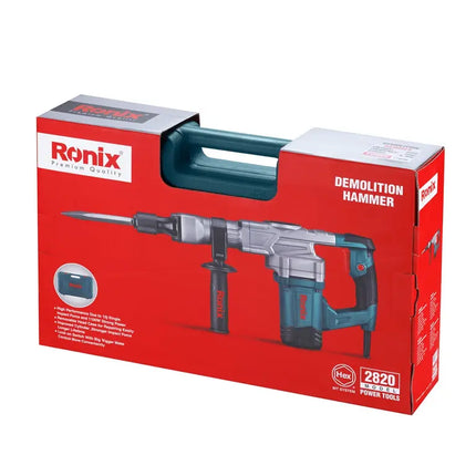 5.5kg 1100W Demolition Hammer by RONIX