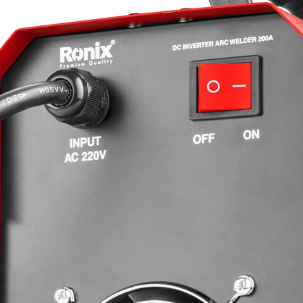 ماكينة لحام 200 امبير  RONIX RH-4604 Inverter