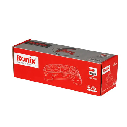 Foot Pump with Gauge from RONIX