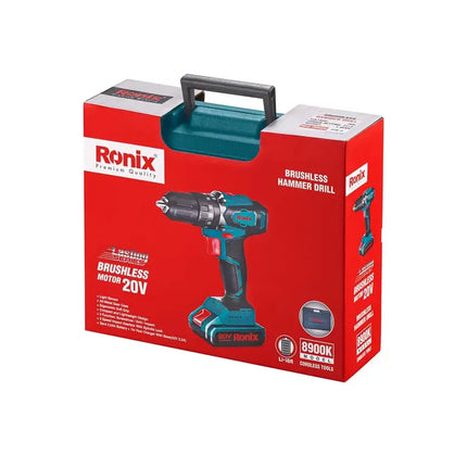 دريل شحن بطارية ماستر طقم RONIX 8900K  V20