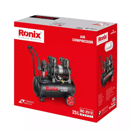 Silent Air Compressor 25L from RONIX