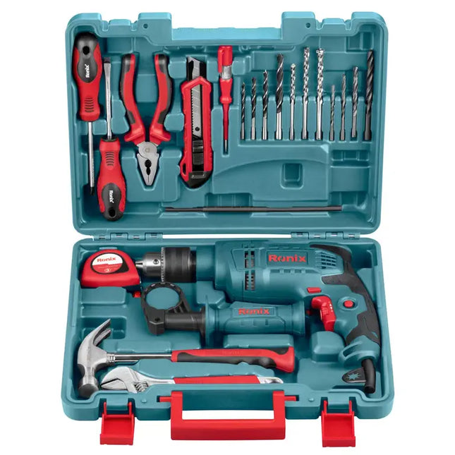 Drill with a toolkit from RONIX