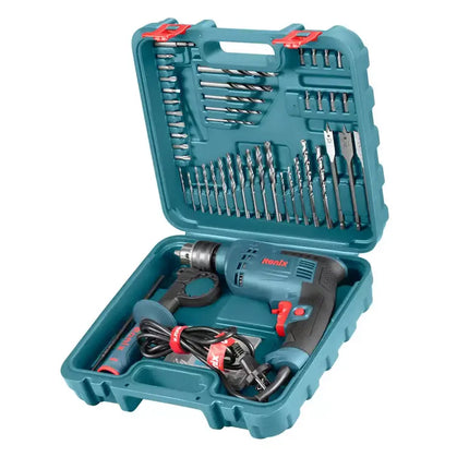 13mm 750W Drill with 52-Piece Bit Set from RONIX