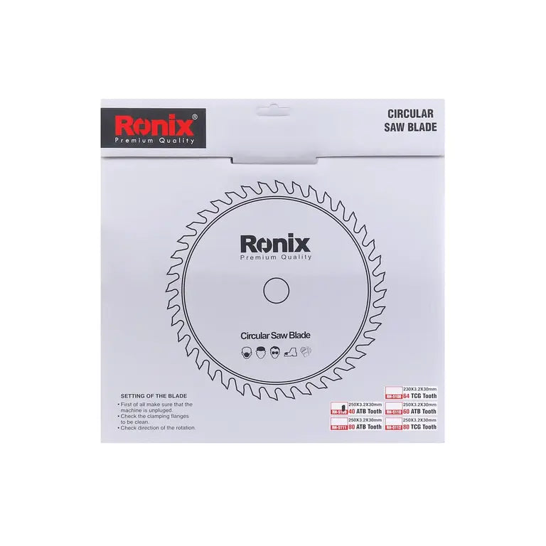 اسطوانة نجارين 250*40 RONIX RH-5109 | RONIX اسطوانة نجارين 250*40 RONIX RH-5109 | RONIX