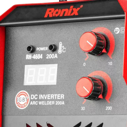 ماكينة لحام 200 امبير  RONIX RH-4604 Inverter