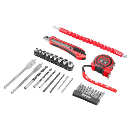 Cordless drill with tool and bit set from RONIX