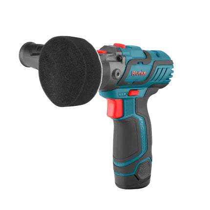 RONIX rechargeable drill, polisher, and sander