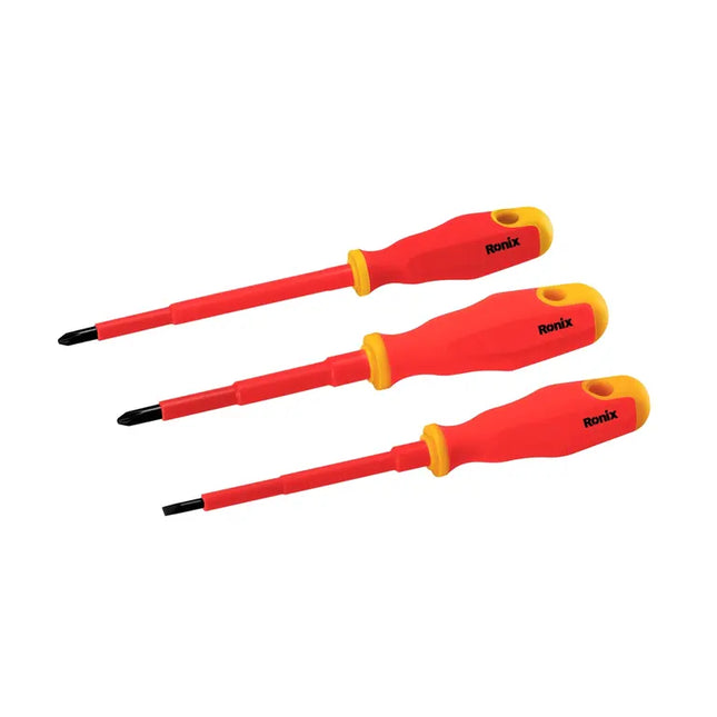 RONIX 3-Piece Insulated Electric Screwdriver Set